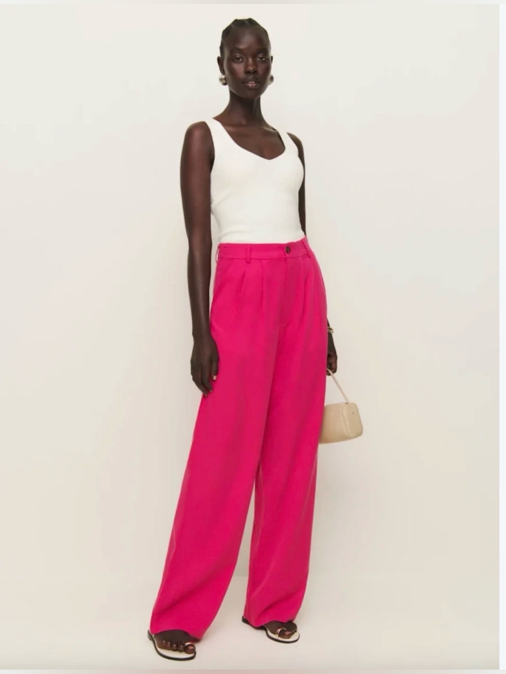 Reformation Mason Linen Pants